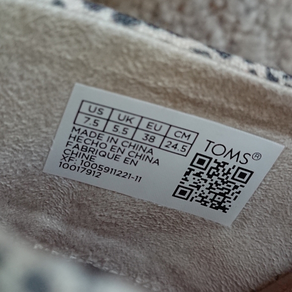 Toms Monica Espadrille Wedges Sandals size 7.5 - Picture 10 of 14